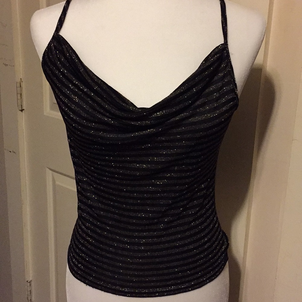 Jaipur black and gold sexy camisole